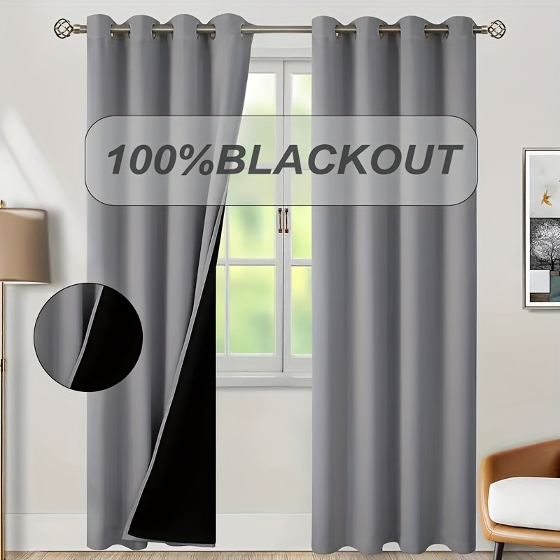 1pc Tirai Blackout 100% dengan - Home Office Rate ulasan dan harga